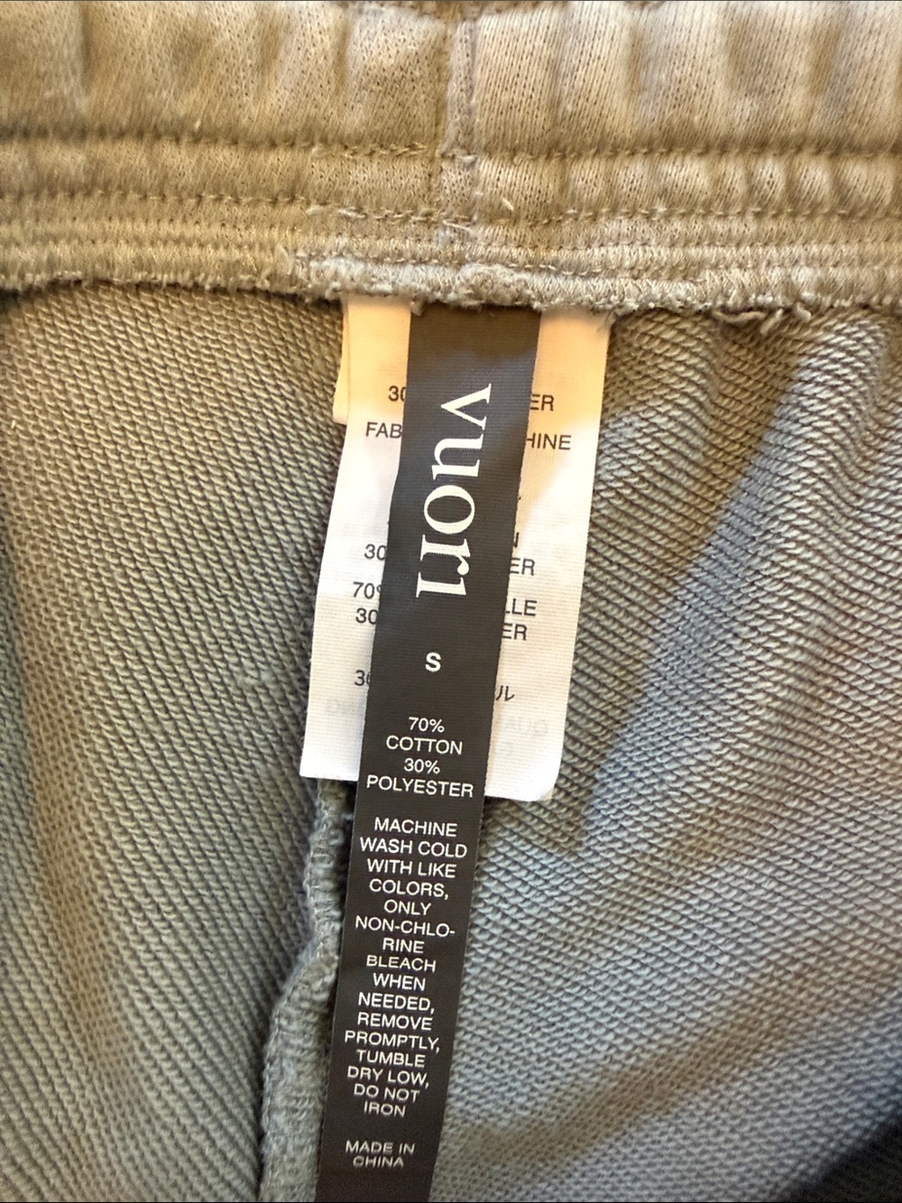 Vuori Sedona Straight Leg Sweatpant in Storm Blue - Picture 4 of 4